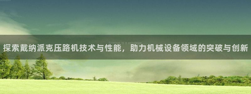 杏盛官网登录：探索戴纳派克压路机技术与性能，助力机械设备领域的突破与创新