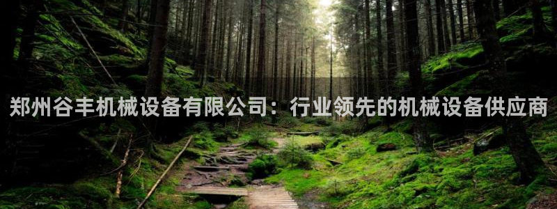 杏盛官方平台：郑州谷丰机械设备有限公司：行业领先的机械设备供应商