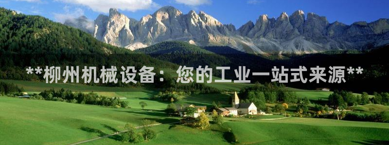 杏盛平台登录：**柳州机械设备：您的工业一站式来源**