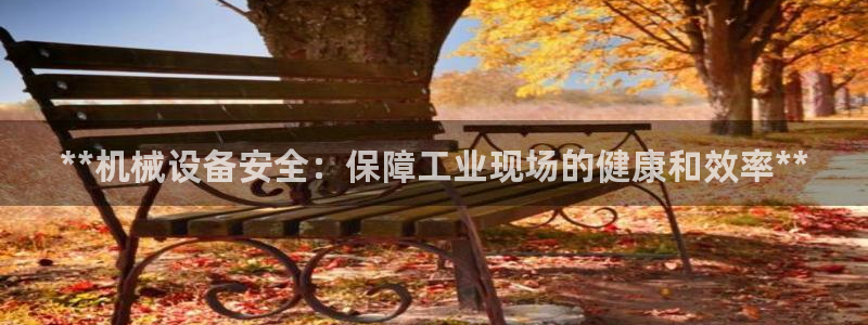 杏盛乐岳35994誓：**机械设备安全：保障工业现场的健康和效率**